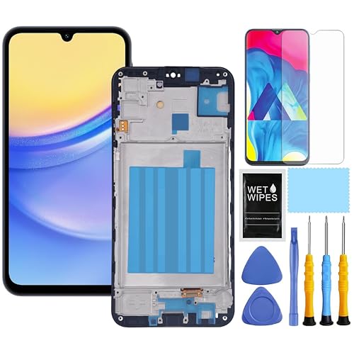 ZTOOYO for Samsung Galaxy A15 5G Screen Replacement for Samsung A15 Screen Replacement with Frame kit for Samsung A15 4G / 5G A156u A156m s156vl A156w LCD Touch Display digitizer Assembly 6.6 Inch