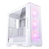 Phanteks Eclipse G500A Mid Tower Case, DRGB, Matte White