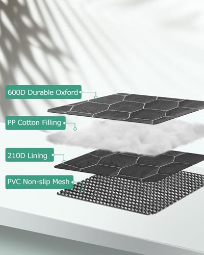 Oasser Kofferraumschutz Hund mit Seiten- und Ladekantenschutz Universal Auto Wasserdicht Kratzfest rutschfest Kofferraum Schutzmatte