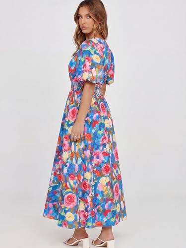 Image of Sissyaki Women's Floral Maxi Dress 2026 Summer Spring Wedding Guest Dress