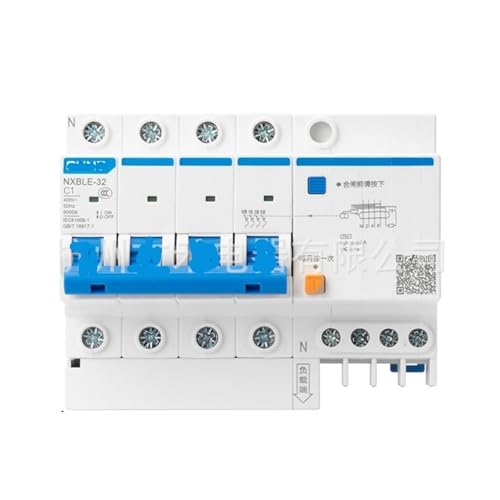 Interruptor de aire 4P disyuntor contra accidentes por fugas