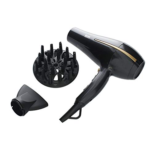 Tm Electron TMHD126 - Tm Electron TMHD126 Asciugacapelli Professionale Motore Ac Da 2.000 W/2.400 W Di Potenza, Funzione Ionica, 3 Posizioni Di Calore E 2 Velocità - 5