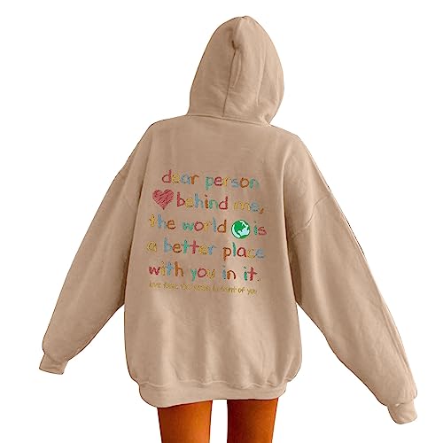 Sweat à capuche femme chaud contre le froid de l'automne avec motif Backwoods kaki M