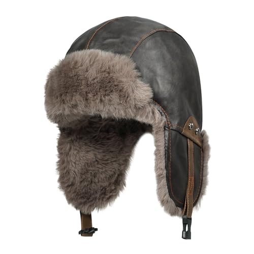 Chapka d'hiver coupe-vent et imperméable avec cache-oreilles intégrés - 3