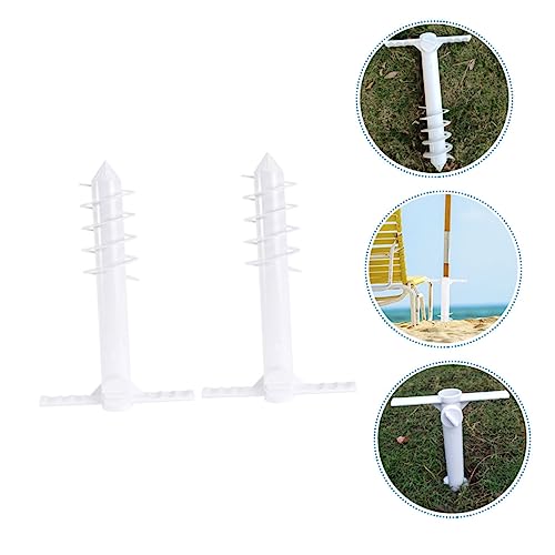 Porte-parapluie de plage robuste support parasol pelouse résistant vent - 8