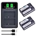 Produktbild PowerTrust 2Pcs BP-511 BP-511A BP-512 Akku and Charger für Canon EOS 40D, 30D,20D, D60, 10D,5D, 50D,300D, PowerShot Pro1, G6, G5, G3, G2, G1, Pro90 is