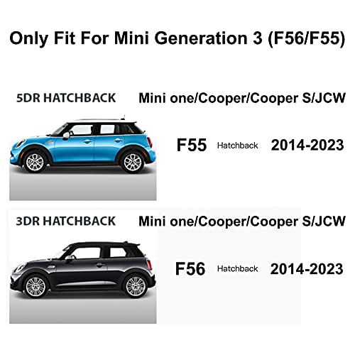 Portavasos de silicona para Mini Cooper F55 F56 set 3 miniatura 6