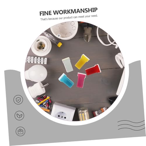 Kit Automotriz de 12 Fusibles para Vehículos de 12 V - 24 V: 20 A, 25 A, 30 A, 40 A, 50 A y 60 A, Compatible con Autos, Camiones, Vehículos Recreativos y Barcos miniatura 3