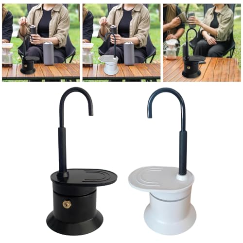 Image of Single Spout Coffee Pot Reusable Portable Mini Coffee Maker for Home Outdoor Black | Home & Garden | Kitchen, Dining & Bar | Small Kitchen Appliances | Coffee & Tea Makers