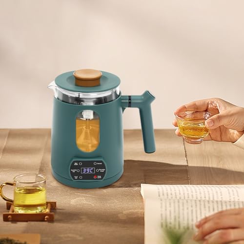 Tetera eléctrica con control de temperatura 27oz verde miniatura 3