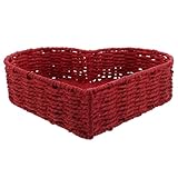 Ambiance fonctionnelle et décorative : ce panier cœur tissé embellit votre intérieur tout en apportant une solution pratique pour trier vos effets personnels, idéal pour profiter d’un espace ordonné et harmonieux au quotidien