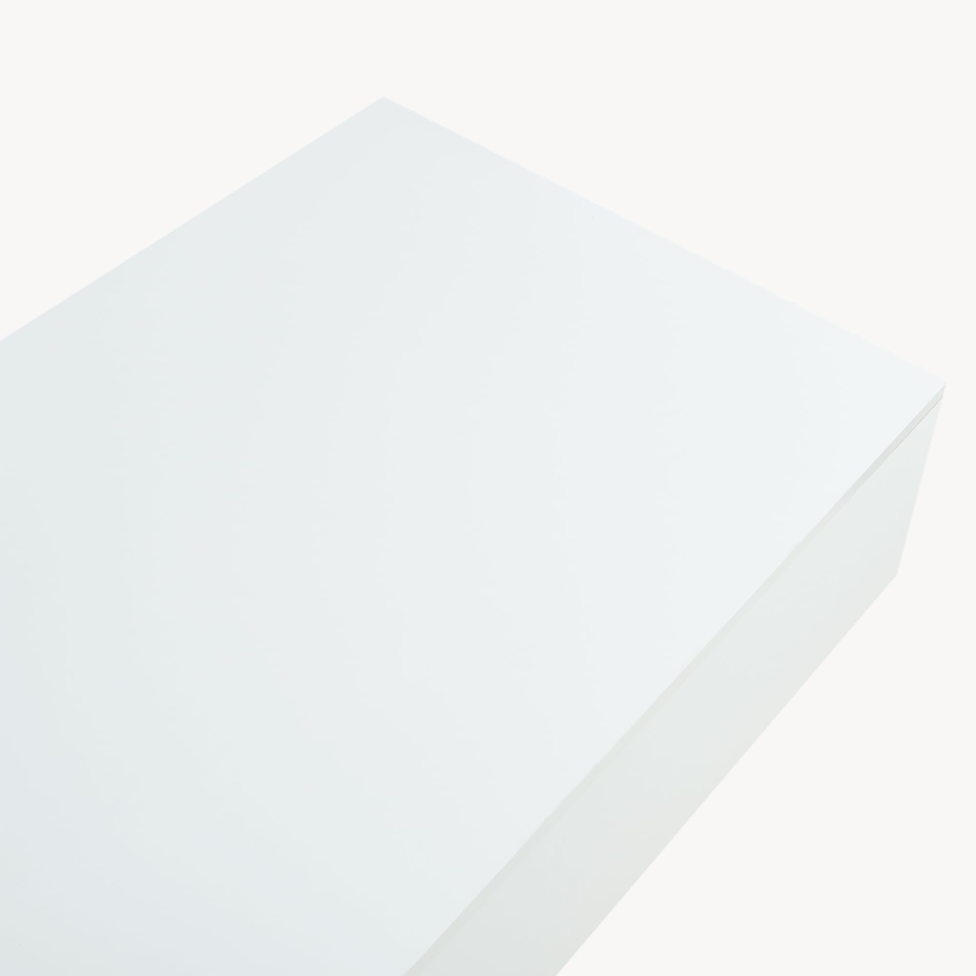 [en.casa] Mesa de Centro Braunschweig 115 x 55 x 31 cm Mesa Baja Mesa de Salón Auxiliar Mesa de café Blanco Alto Brillo
