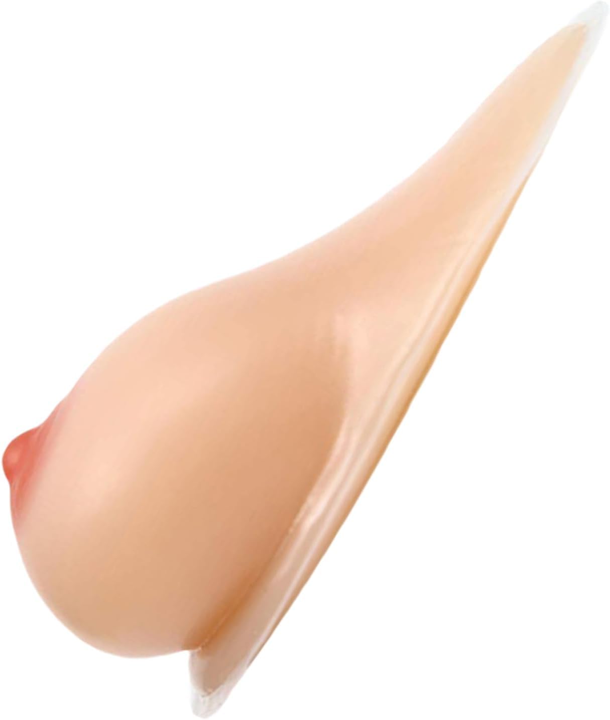 Prótesis Mamarias De Silicona Autoadhesivas para Corregir La Flacidez, Insertos para Realzar El Busto Después De Una Mastectomía. Nude 800g/Pair