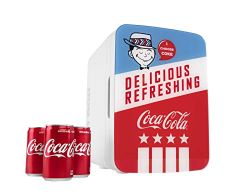 Cooluli CMF10LGKA Retro Coca-Cola Mini Fridge thumb #2