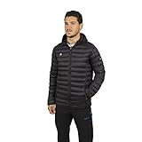chaquetas izas hombre Resistente al viento y agua Izas Gabes Chaqueta De Fibra Ultraligera, Hombre, Negro/Negro, L