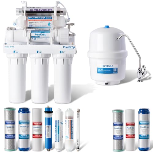 Image of PureDrop RTW5AK-UV Reverse Osmosis Water Filter System with Alkaline & UV