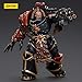 JOYTOY Warhammer 40k Horus Heresy, Sons of Horus Ezekyle Abaddon First Captain of The XVlth Legion 1/18 Action Figure Model