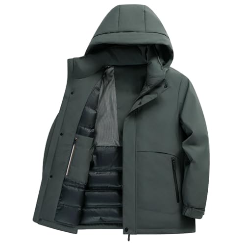 Doudoune mi-longue homme pour rester au chaud en ville tout l'hiver