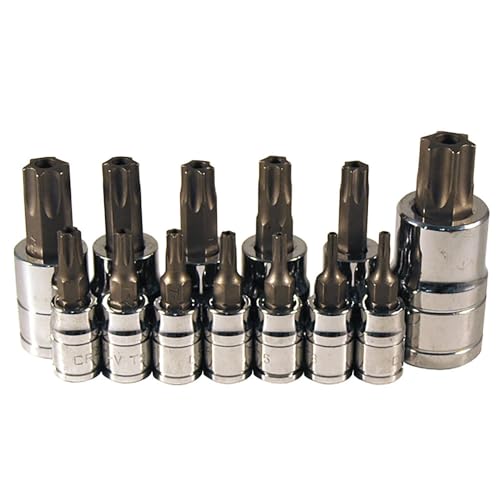 Image of ATD Tools 13775 13-Piece Tamper-Resistant Star Bit Socket Set