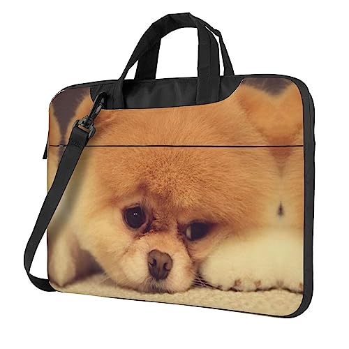 Sac d'ordinateur portable à imprimé chiot pour le travail et vos voyages