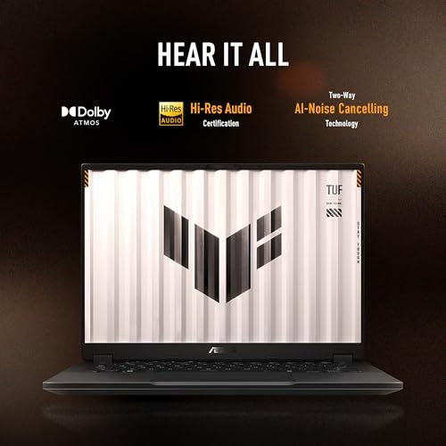 Image of ASUS TUF Gaming A14 Copilot+ PC Gaming Laptop, 14 inch WQXGA 16:10 165Hz Display, AMD Ryzen AI 9 HX 370, NVIDIA GeForce RTX 4060, 16GB LPDDR5X, 1TB PCIe Gen 4.0 SSD, Wi-Fi 6E, Windows 11, FA401WV-WB94
