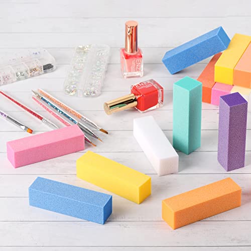 Nail Buffer Sanding Block Multicolor Natural and Acrylic Nail Buffing Blocks 20 Pack for Natural Nails - Thumbnail 6