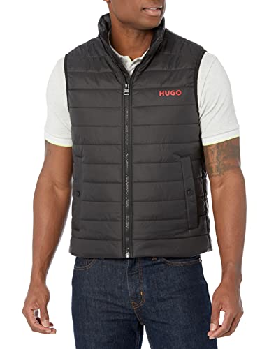 HUGO Men's Stand Collar Puffer Jacket
