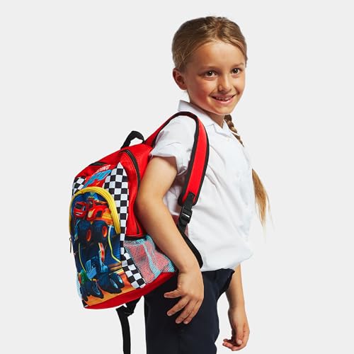 Blaze and The Monster Machines Kids Backpack | Boys School Bag | Monster Truck Children’s Backpacks for Nursery and School
