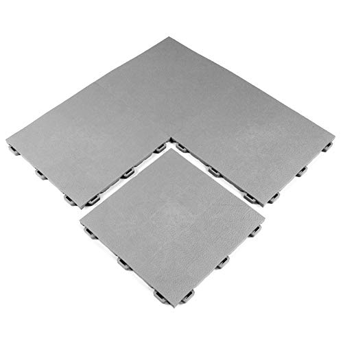 Greatmats StayLock Floor Tile Orange Peel, 1x1 Ft x .5 Inch Home Designer Look Gym Floor, Cushion Durable Flooring for Intense Aerobic X Type Workouts P90X, Aerobics, 26 Pack (Forest Green)