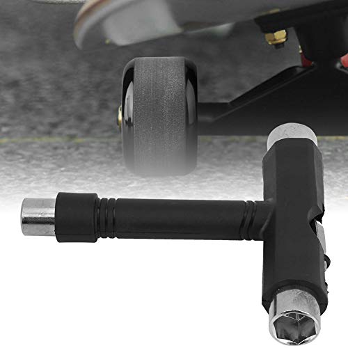 Skateboard T Shape Wrench L Shape Spanner Portable Screwdriver Tool Assembly Maintenance Tool for Skaters