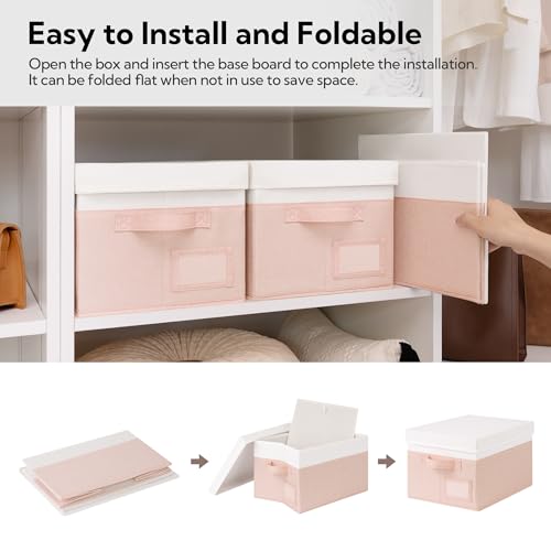 Image of GRANNY SAYS Storage Bins with Lids, Decorative Storage Boxes with Lids