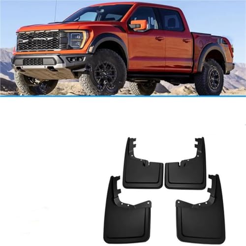 Garde-boue pour Ford 2011-2023 en plastique ABS flexible - 4