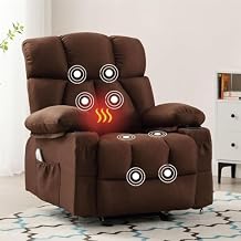 Home Theater Seating - Lounge Sofa Home Theater Seating with Massage for Adults - Lazy Boy Glider Recliner Nursery Chair for Living Room
