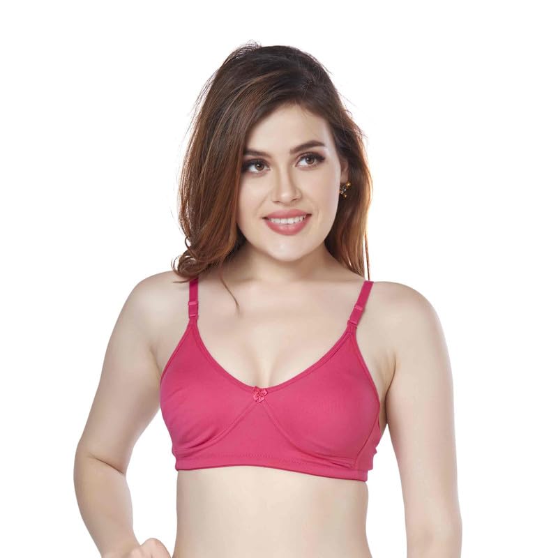 LOGGERHEAD Women Polycotton Non-Padded Medium Coverage Bra – LHBR006