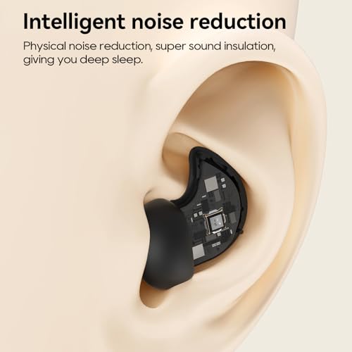 Image of Sleep Earbuds for Side Sleepers, Ear Buds Sleeping, Sleep Bluetooth Headphones, Wireless Bluetooth 5.4, 42H Playtime, Mini Invisible Buds Comfort Fit for Sleeping, Hidden Earbuds for Small Ears
