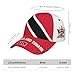 Trinidad and Tobago Flag Baseball Cap for Men Women, Fashion Flag of Trinidad and Tobago Hat Adjustable Sun Protection Visor Caps Trucker Hat Patriotic Caps