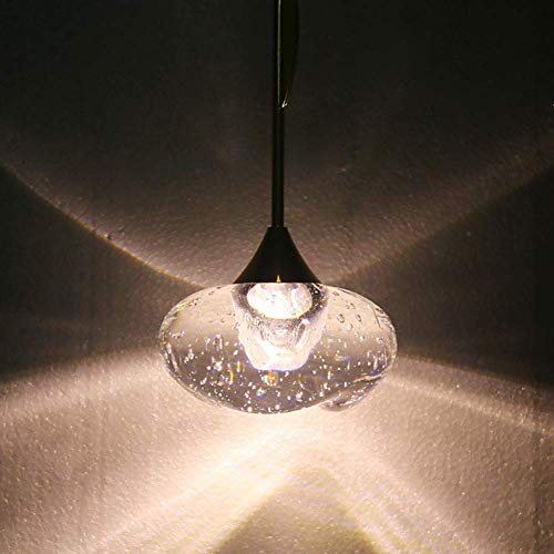 Mini lámpara colgante de cristal premium con tecnología LED integrada 6