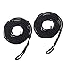 Aosekaa 2x Pilates Reformer Pull Ropes Straps Versatile Components for Home Studio Use Workout Equipment Pilates Core Bed Accessories