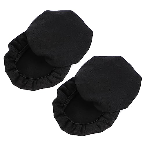 NUOBESTY Copri Auricolari Per Cuffie 4 Pezzi Elasticizzato Traspirante, Protezioni Per i Padiglioni Auricolari Piccoli, Antisudore e Antipolvere Per Uso Condiviso