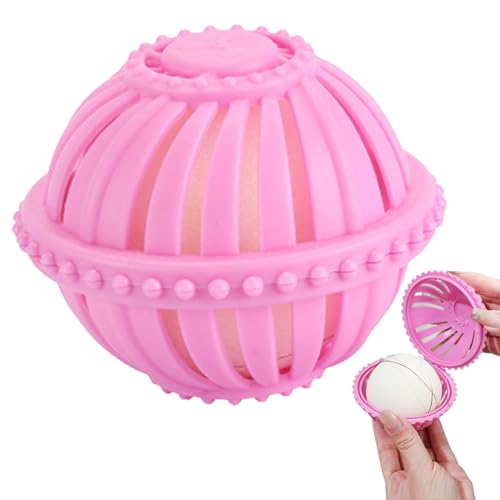 Atrapador de pelo para lavandería, bola removedor de pelusas con red de filtro, atrapador de pelo de gatito, para niños, adultos, mascotas, gatos, perros, hogar, , ropa de cama