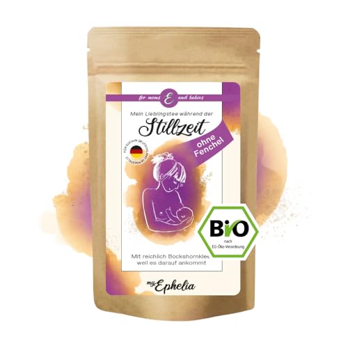 myEphelia | Bio Stilltee [Ohne Fenchel] mit 21% Bockshornklee | bis zu 55 Tassen für Mütter nach...