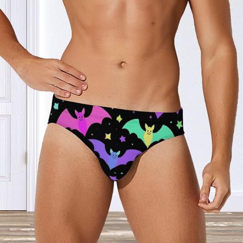 Men's Swimwear Sexy Low Rise Bikini Briefs Quick Dry Swimsuit4