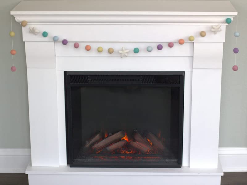 Felt Ball & Star Garland - 1