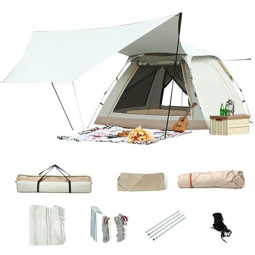 Tente de plage et de camping multifonction abri soleil imperméable extérieur