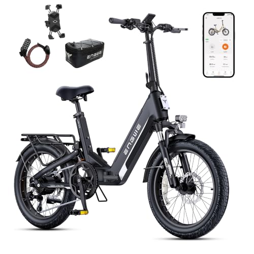 Image of ENGWE L20 3.0 Electric Bike for Adults, App & IoT Anti-Theft E-Bike,28 MPH Max Speed,2H Fast Charging,60 Miles Range,Torque Sensor, Hydraulic Brakes,1500W Peak Motor
