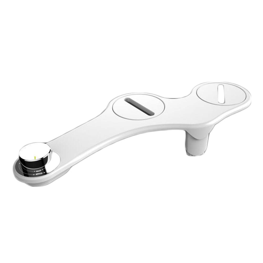 Baño Inodoro Bidet Accesorio Autolimpiante Boquilla única Rociador de Agua fría Bidé mecánico no eléctrico con presión de Agua Ajustable Higiene Personal Lavado de Mujeres