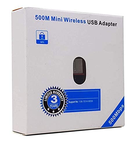 ATEVON Mini Wireless USB Adaptor WiFi Dongle 300 Mbps for PC-picture-19