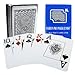 Marion Pro Jumbo Index - 100% Blue Plastic Poker Playing Cards