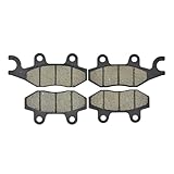 Performances stables : les plaquettes de disque de frein avant et arrière de moto augmentent le coefficient de friction, améliorent les performances de freinage, raccourcissent la distance de freinage.