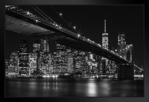 Amazon Co Jp ブルックリンブリッジ ニューヨークシティ Nyc スカイライン 夜のスカイライン 白黒 写真 ブラック ウッド フレーム入りアートポスター x14 ホーム キッチン Amazon Co Jp ブルックリンブリッジ ニューヨークシティ Nyc スカイライン 夜のスカイライン 白黒 写真 ブラック ウッド フレーム入りアートポスター x14 ホーム キッチン